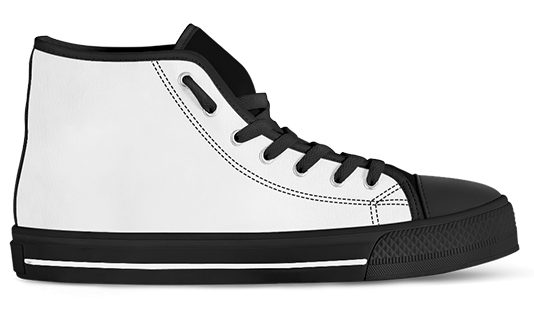 High Top Canvas Shoes