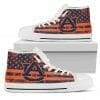 NCAA Auburn Tigers High Top Shoes