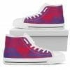 NCAA SMU Mustangs High Top Shoes