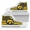 NCAA Iowa Hawkeyes High Top Shoes