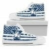 NCAA Yale Bulldogs High Top Shoes