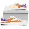 NCAA Clemson Tigers Low Top Shoes