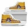 NCAA ECU Pirates High Top Shoes