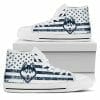 NCAA UConn Huskies High Top Shoes