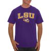 NCAA LSU Tigers Purple T-Shirt
