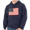 American Vintage Flag Pullover Hoodie