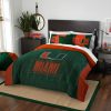 NCAA Miami Hurricanes Bedding Set