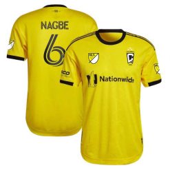 MLS Columbus Crew SC Darlington Nagbe Yellow Jersey T-Shirt