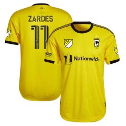 MLS Columbus Crew SC Gyasi Zardes Yellow Jersey T-Shirt