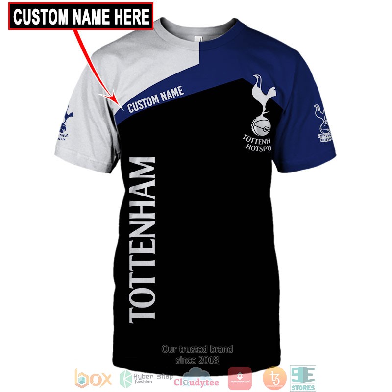 Tottenham Hotspur FC Custom Name T-Shirt Tottenham Hotspur FC Custom Name T-Shirt