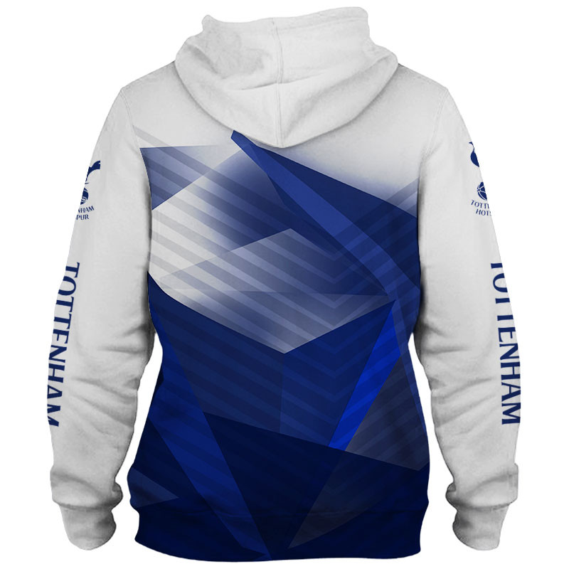 Tottenham Hotspur FC White Pullover Hoodie Tottenham Hotspur FC White Pullover Hoodie