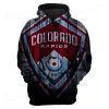 MLS Colorado Rapids Pullover Hoodie V11