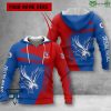 Crystal Palace FC Custom Name Premier 2022 Pullover Hoodie