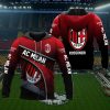 AC Milan 1899 Rossoneri Left Zip Up Hoodie