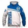 Brighton & Hove Albion FC White Blue Pullover Hoodie V2