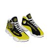 MLS Columbus Crew SC Custom Name Yellow Black Air Jordan 13 Shoes