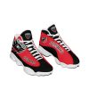 MLS DC United Custom Name Black Red Air Jordan 13 Shoes