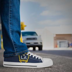 Alternative view of MLS LA Galaxy Dark Blue Low Top Shoes