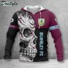 Burnley FC Skull Pullover Hoodie