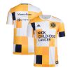 MLS New York City FC Adidas Work Kicks Childhood Cancer T-Shirt V2