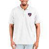 MLS FC Dallas White Polo Shirt