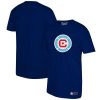 MLS Chicago Fire Navy Primary Logo T-Shirt