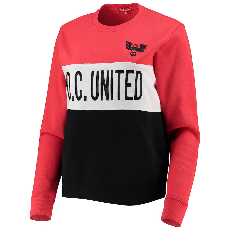 MLS DC United Black Color Block Sweatshirt MLS DC United Black Color Block Sweatshirt