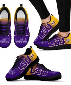 Alternative view of NCAA LSU Tigers Special Style Running Shoes