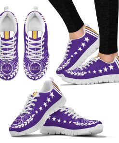 NCAA LSU Tigers Line Of Stars Victory Running Shoes