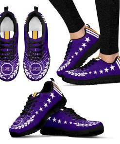 Alternative view of NCAA LSU Tigers Line Of Stars Victory Running Shoes