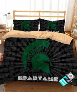 NCAA Michigan State Spartans Logo Bedding Set