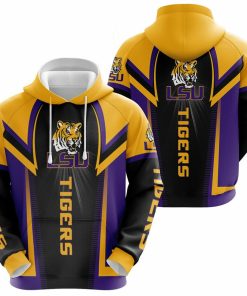 NCAA LSU Tigers Black Pullover Hoodie
