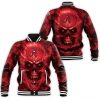 NCAA Alabama Crimson Tide Skull Baseball Jacket
