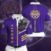 NCAA LSU Tigers Blue Polo Shirt