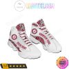 NCAA Alabama Crimson Tide Custom Text White Air Jordan 13 Shoes