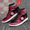 NCAA Alabama Crimson Tide Custom Name Air Jordan 1 High Sneakers V4