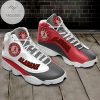 NCAA Alabama Crimson Tide Logo Grey White Air Jordan 13 Shoes