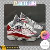 NCAA Alabama Crimson Tide Grey White Air Jordan 13 Shoes