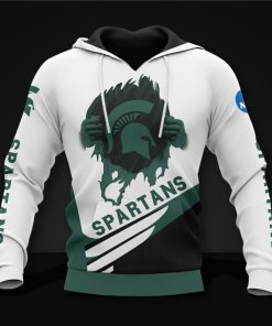 NCAA Michigan State Spartans White Pullover Hoodie