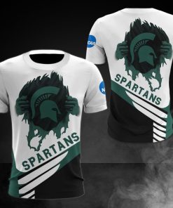 NCAA Michigan State Spartans White T-Shirt