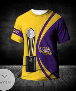 NCAA LSU Tigers Custom Text 2022 National Champions T-Shirt