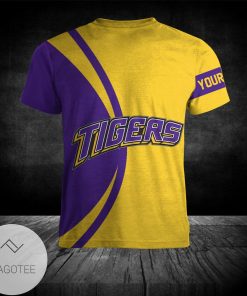 Alternative view of NCAA LSU Tigers Custom Text 2022 National Champions T-Shirt