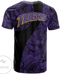 Alternative view of NCAA LSU Tigers Polynesian T-Shirt