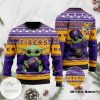 NCAA LSU Tigers Baby Yoda Sweater
