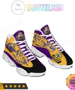 NCAA LSU Tigers Logo Air Jordan 13 Shoes