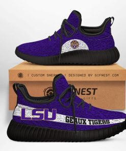 NCAA LSU Tigers Purple Reze Sneakers