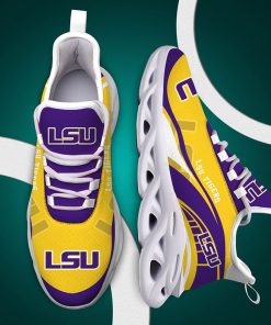 NCAA LSU Tigers Gold Max Soul Shoes