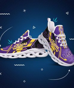 Alternative view of NCAA LSU Tigers Purple Max Soul Shoes