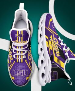 NCAA LSU Tigers Purple Max Soul Shoes