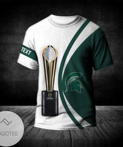 NCAA Michigan State Spartans Custom Text 2022 National Champions T-Shirt